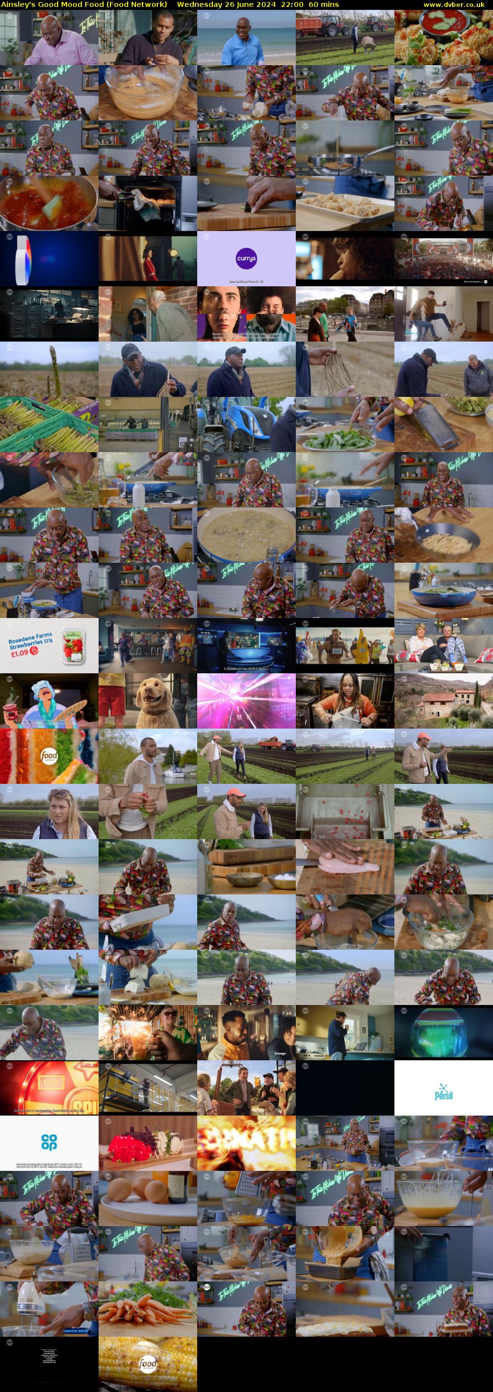 Ainsley's Good Mood Food (Food Network) Wednesday 26 June 2024 22:00 - 23:00