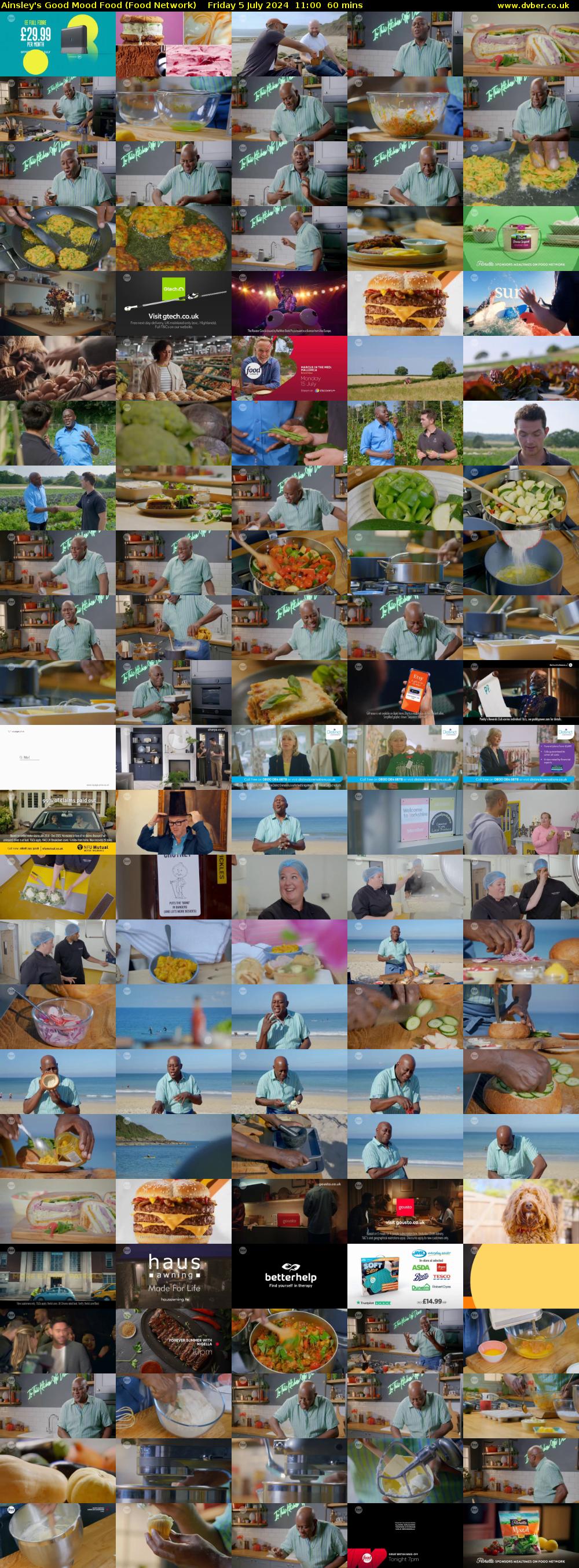 Ainsley's Good Mood Food (Food Network) Friday 5 July 2024 11:00 - 12:00