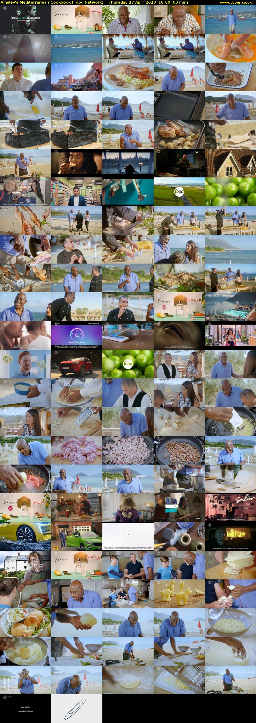 Ainsley's Mediterranean Cookbook (Food Network) Thursday 27 April 2023 18:00 - 19:00