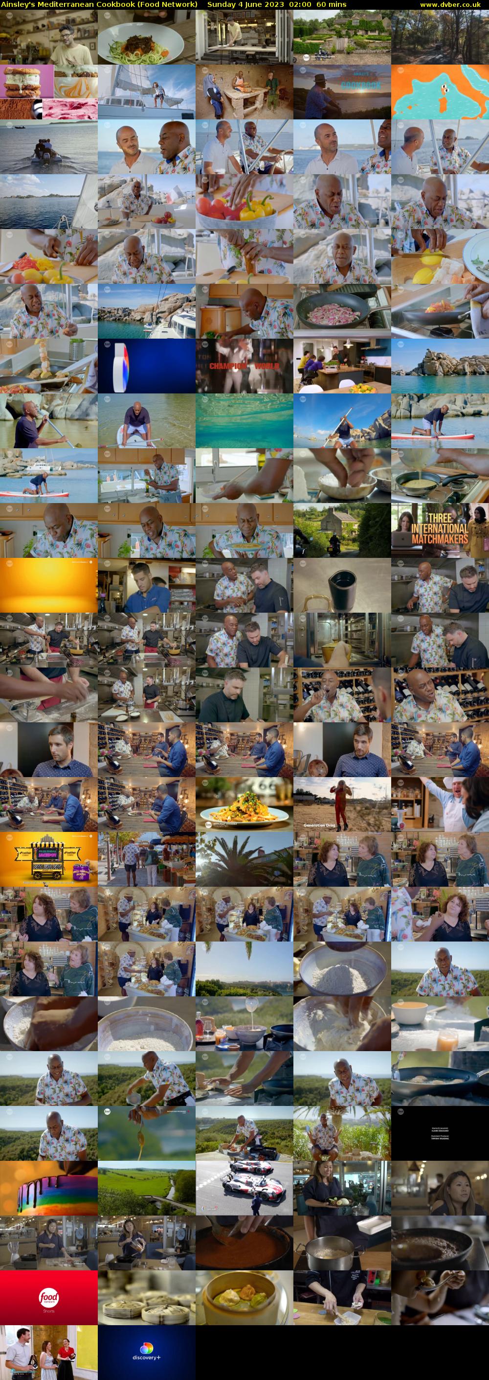 Ainsley's Mediterranean Cookbook (Food Network) Sunday 4 June 2023 02:00 - 03:00