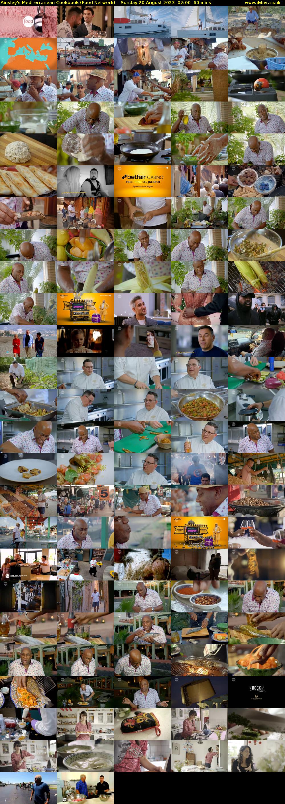 Ainsley's Mediterranean Cookbook (Food Network) Sunday 20 August 2023 02:00 - 03:00