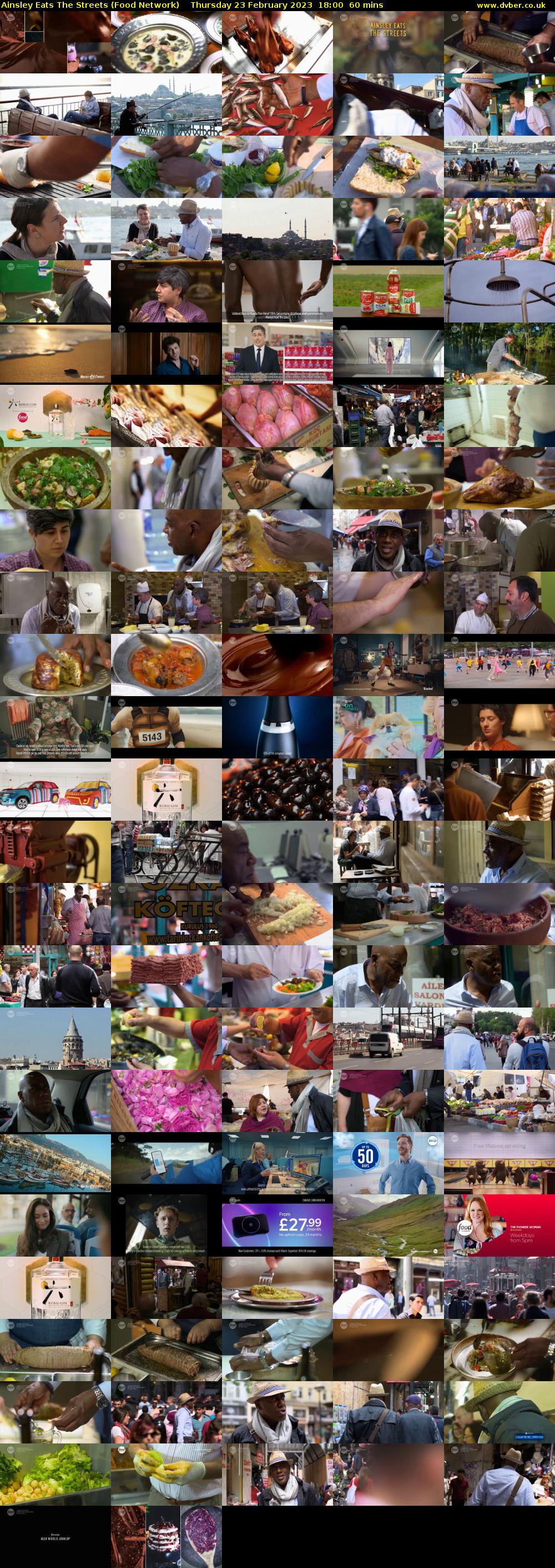 Ainsley Eats The Streets (Food Network) Thursday 23 February 2023 18:00 - 19:00