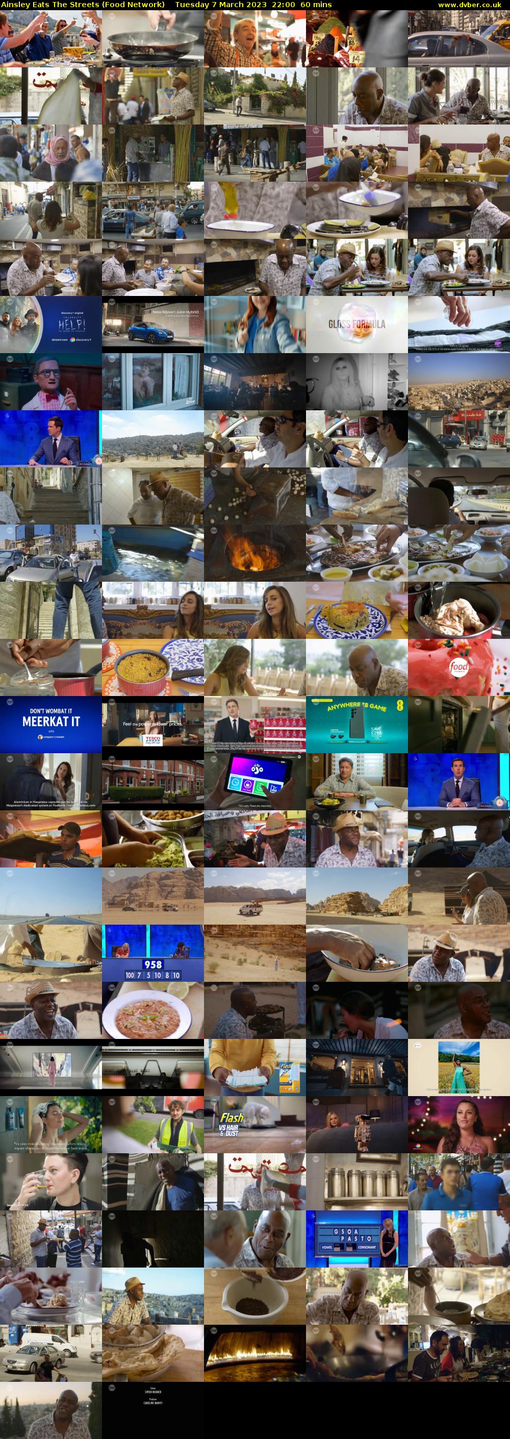 Ainsley Eats The Streets (Food Network) Tuesday 7 March 2023 22:00 - 23:00