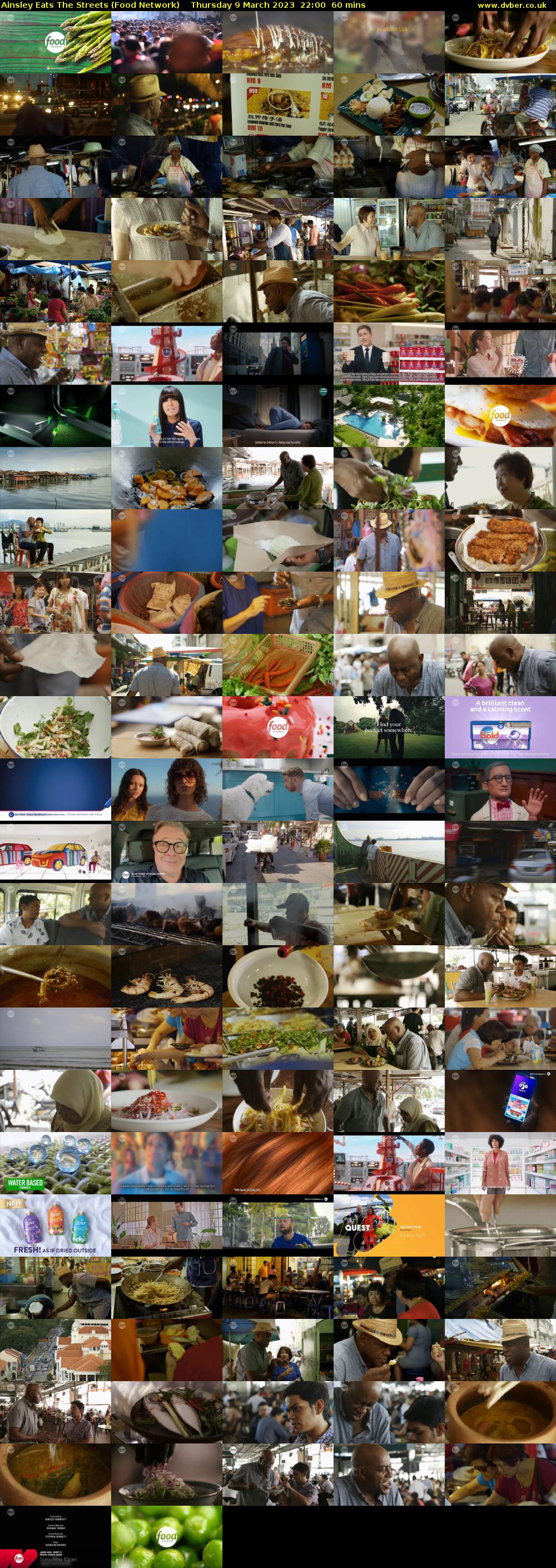 Ainsley Eats The Streets (Food Network) Thursday 9 March 2023 22:00 - 23:00