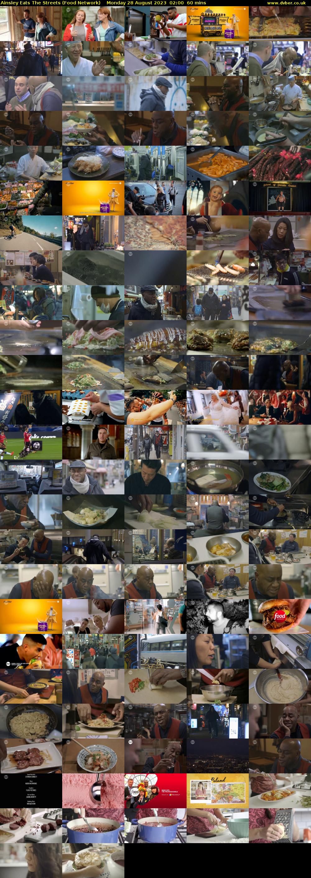 Ainsley Eats The Streets (Food Network) Monday 28 August 2023 02:00 - 03:00