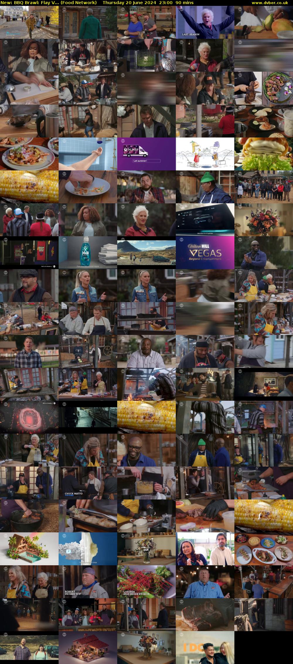 BBQ Brawl: Flay V... (Food Network) Thursday 20 June 2024 23:00 - 00:30
