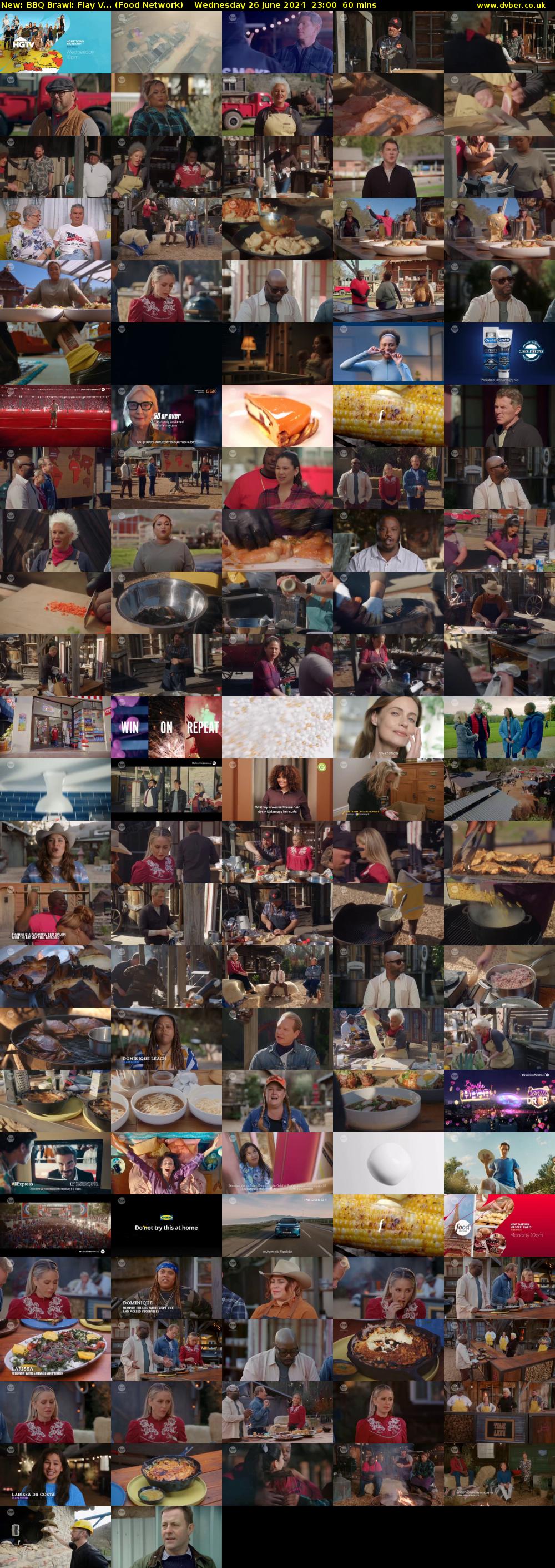 BBQ Brawl: Flay V... (Food Network) Wednesday 26 June 2024 23:00 - 00:00