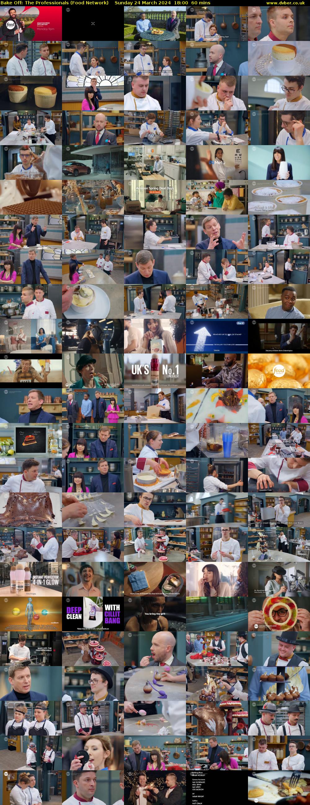 Bake Off: The Professionals (Food Network) Sunday 24 March 2024 18:00 - 19:00