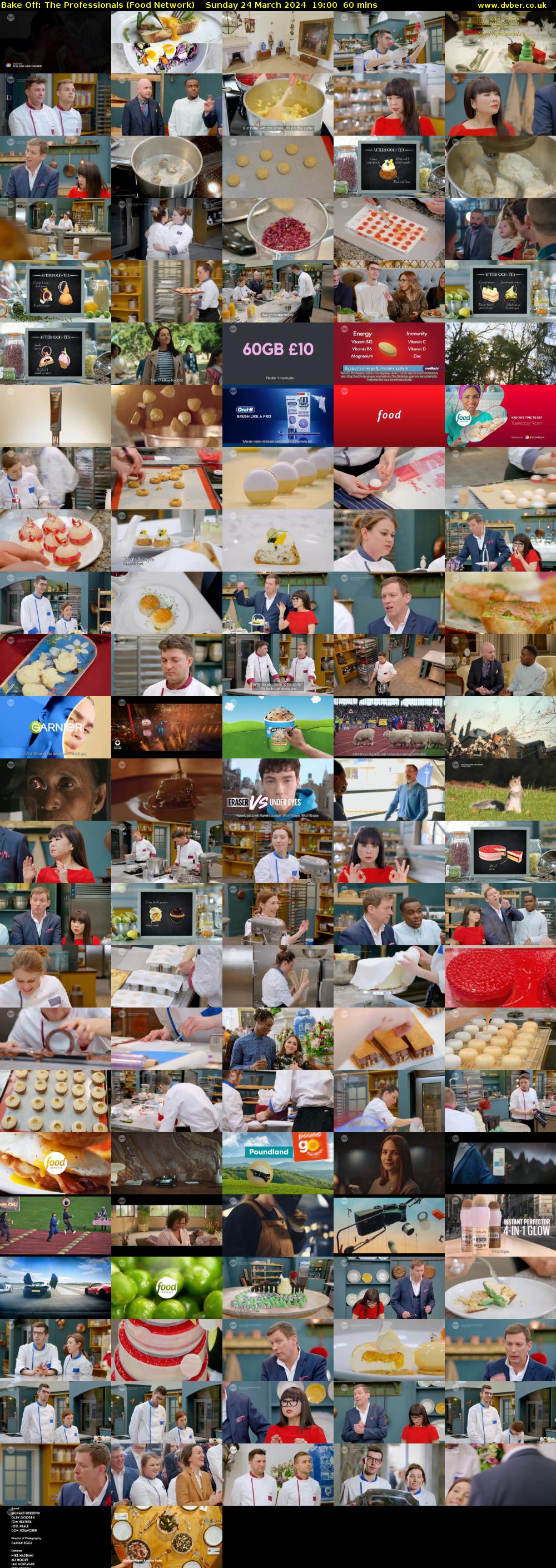 Bake Off: The Professionals (Food Network) Sunday 24 March 2024 19:00 - 20:00