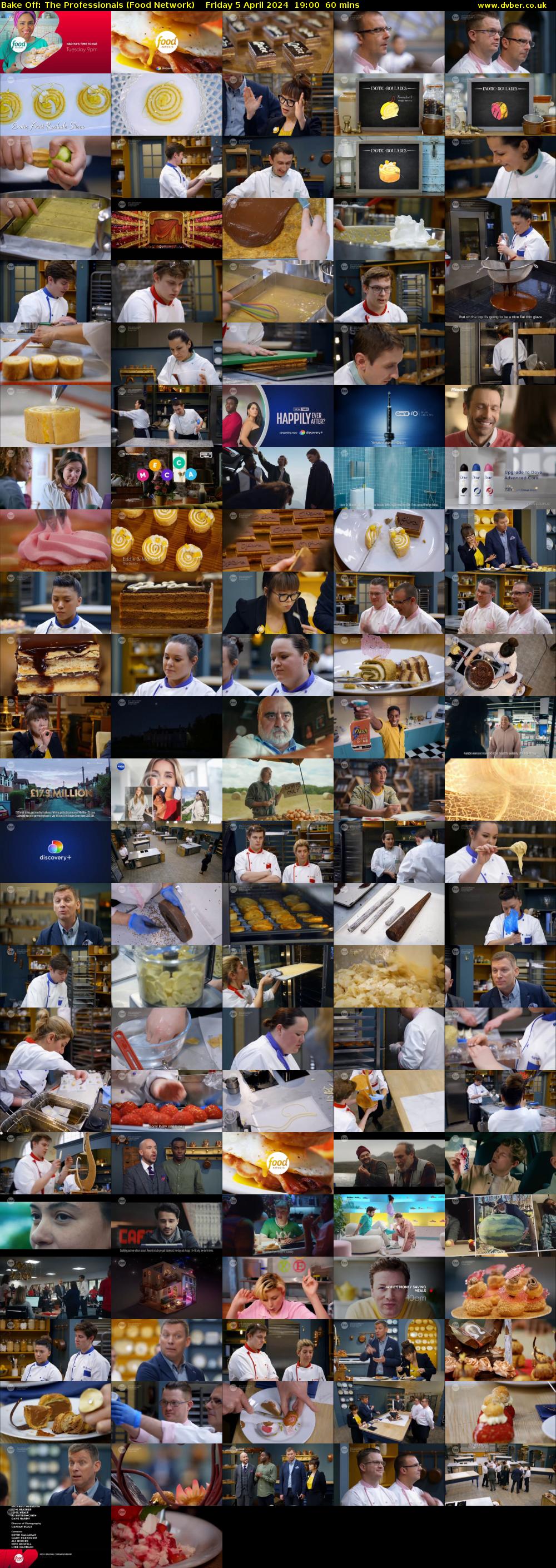 Bake Off: The Professionals (Food Network) Friday 5 April 2024 19:00 - 20:00