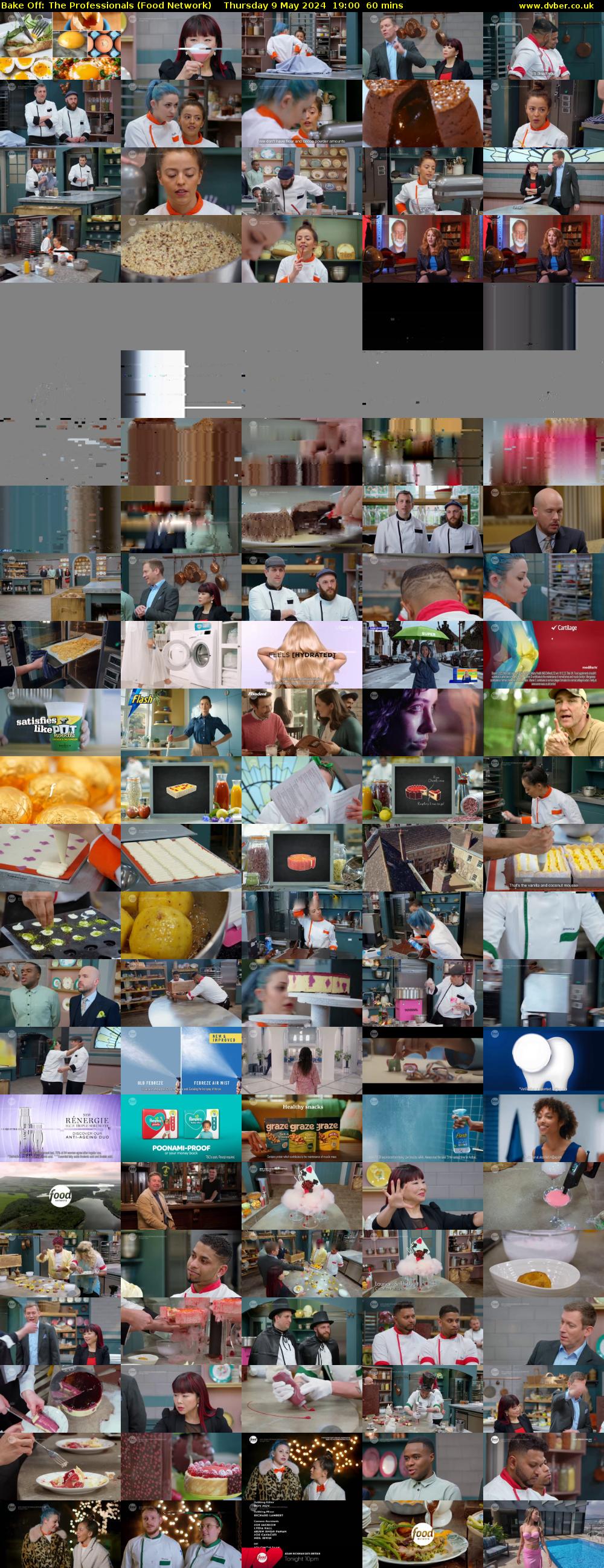 Bake Off: The Professionals (Food Network) Thursday 9 May 2024 19:00 - 20:00
