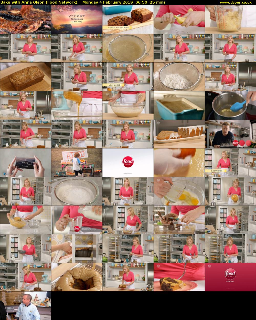 Bake with Anna Olson (Food Network) Monday 4 February 2019 06:50 - 07:15