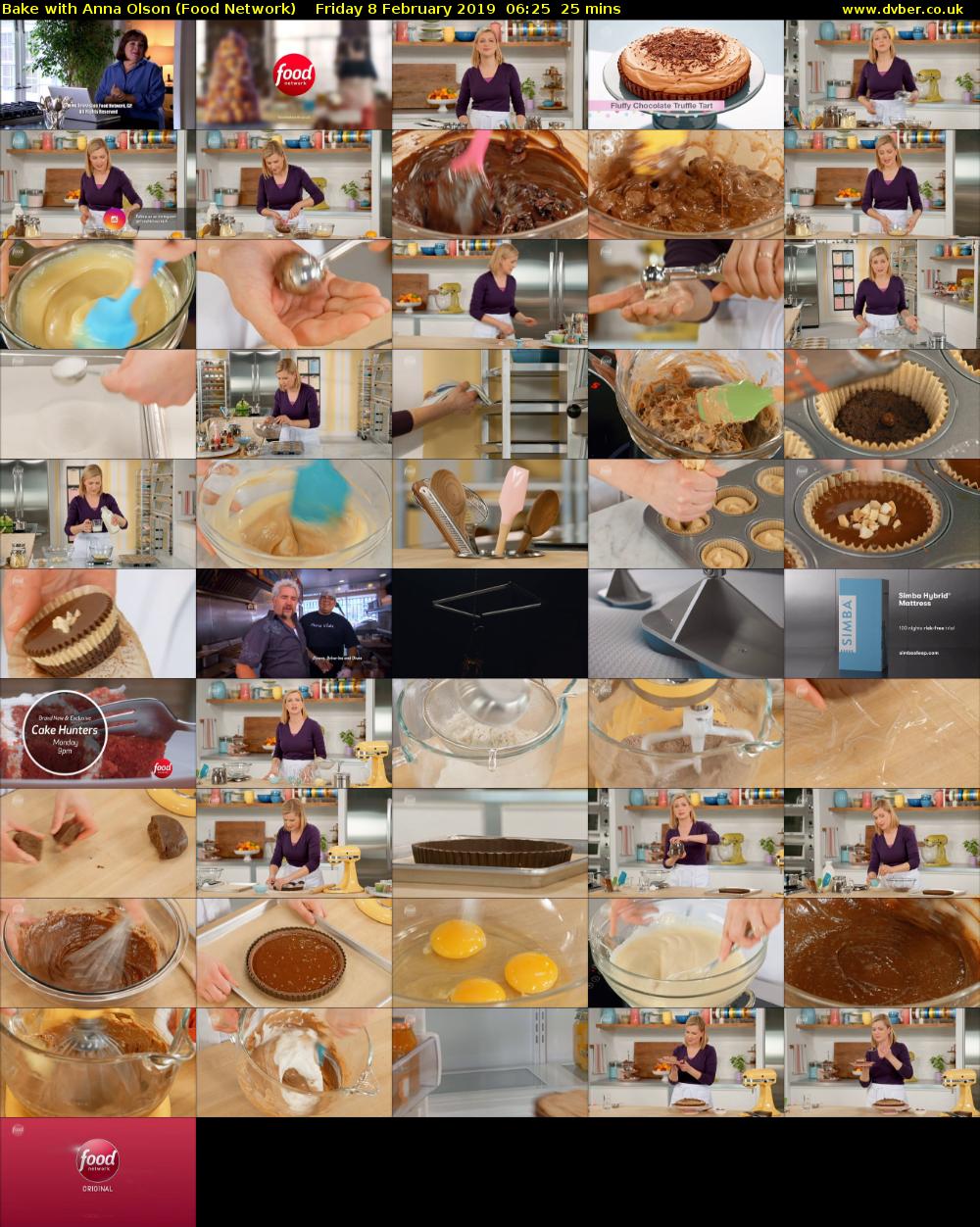 Bake with Anna Olson (Food Network) Friday 8 February 2019 06:25 - 06:50