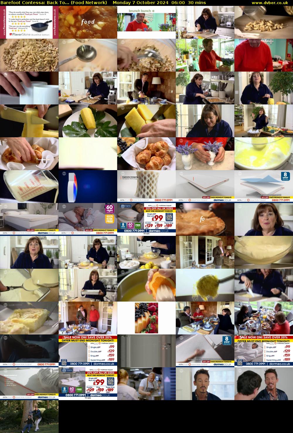 Barefoot Contessa: Back To... (Food Network) Monday 7 October 2024 06:00 - 06:30