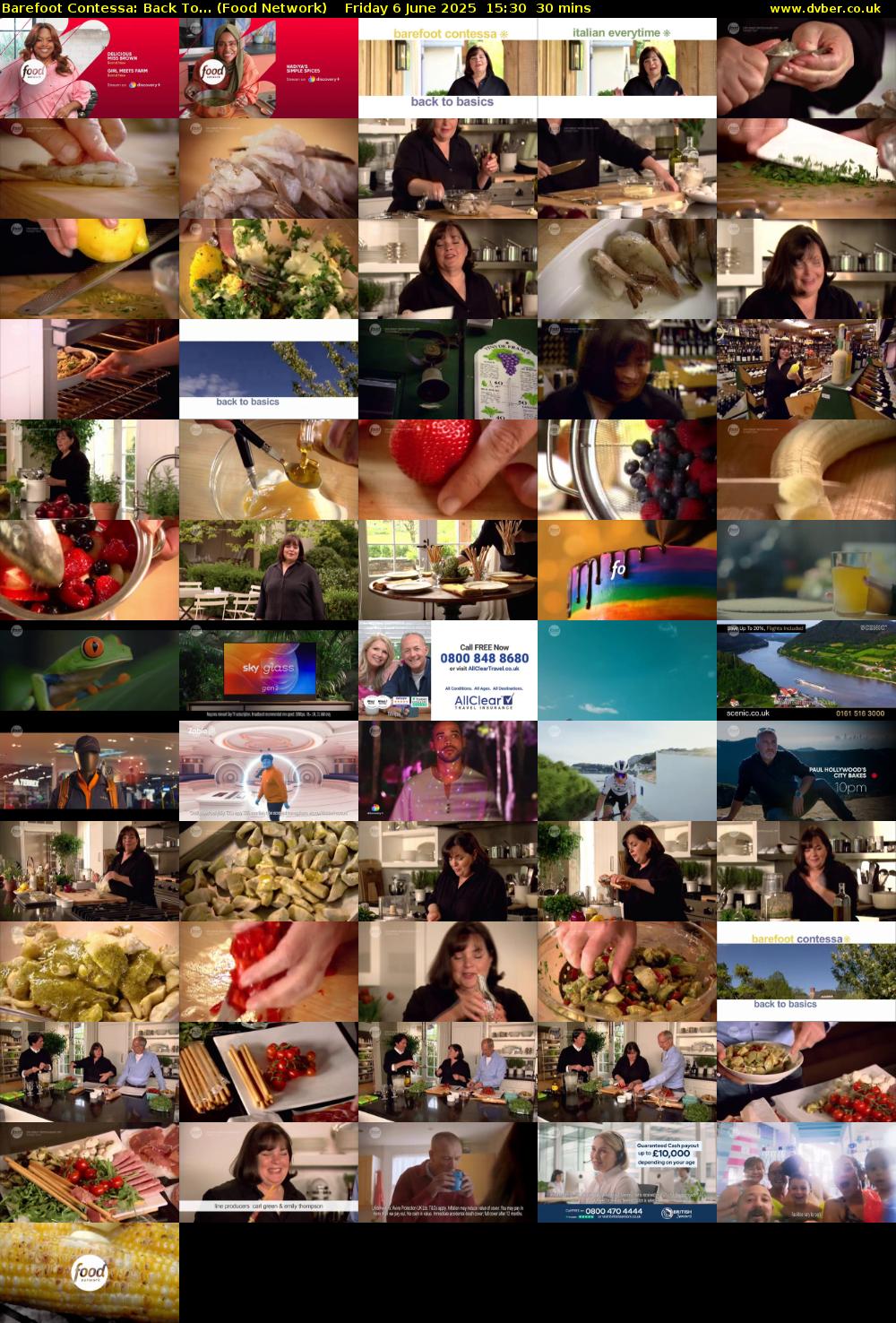 Barefoot Contessa: Back To... (Food Network) Friday 6 June 2025 15:30 - 16:00