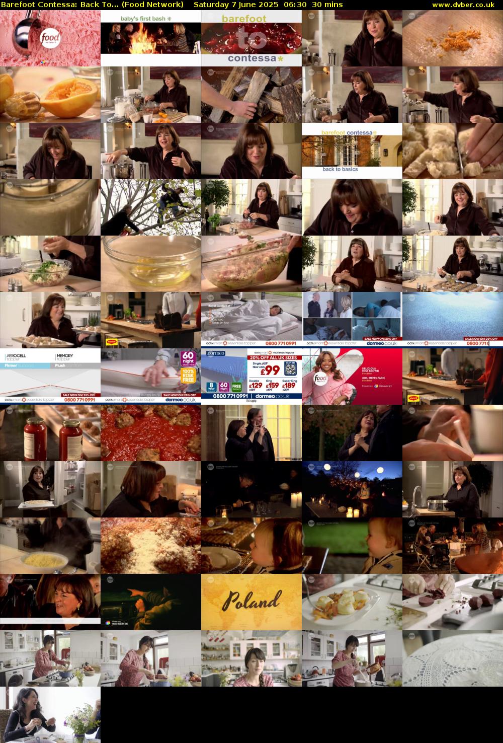 Barefoot Contessa: Back To... (Food Network) Saturday 7 June 2025 06:30 - 07:00