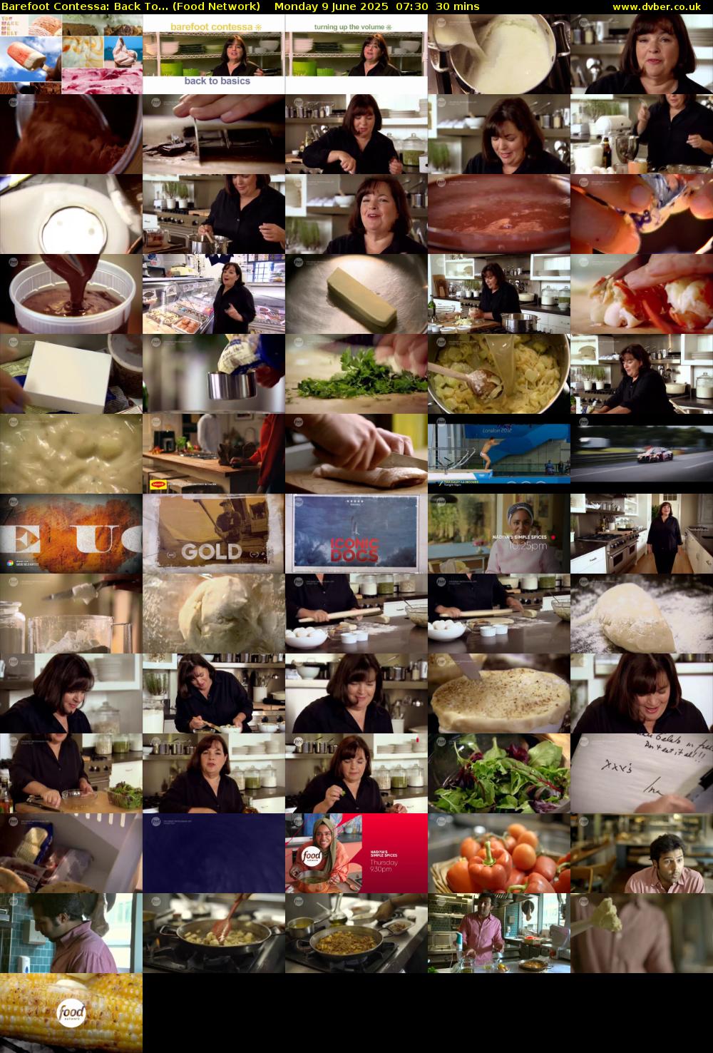 Barefoot Contessa: Back To... (Food Network) Monday 9 June 2025 07:30 - 08:00