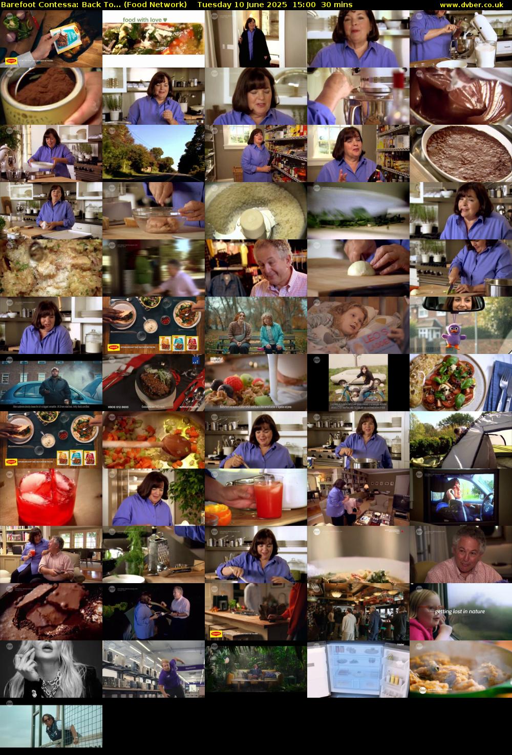 Barefoot Contessa: Back To... (Food Network) Tuesday 10 June 2025 15:00 - 15:30