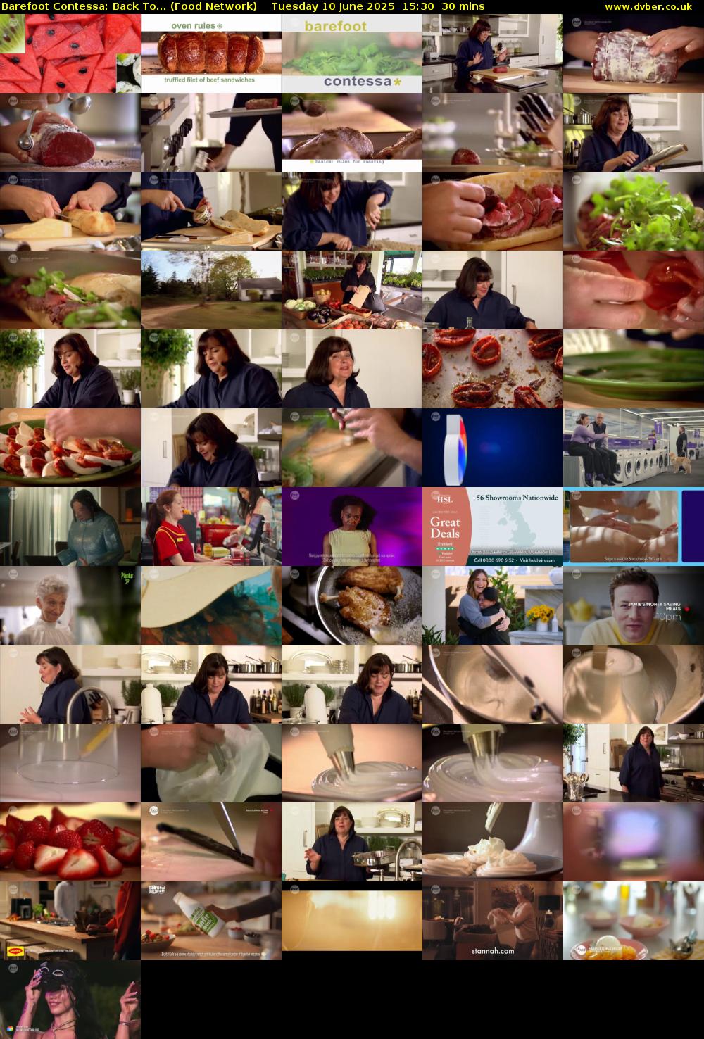 Barefoot Contessa: Back To... (Food Network) Tuesday 10 June 2025 15:30 - 16:00