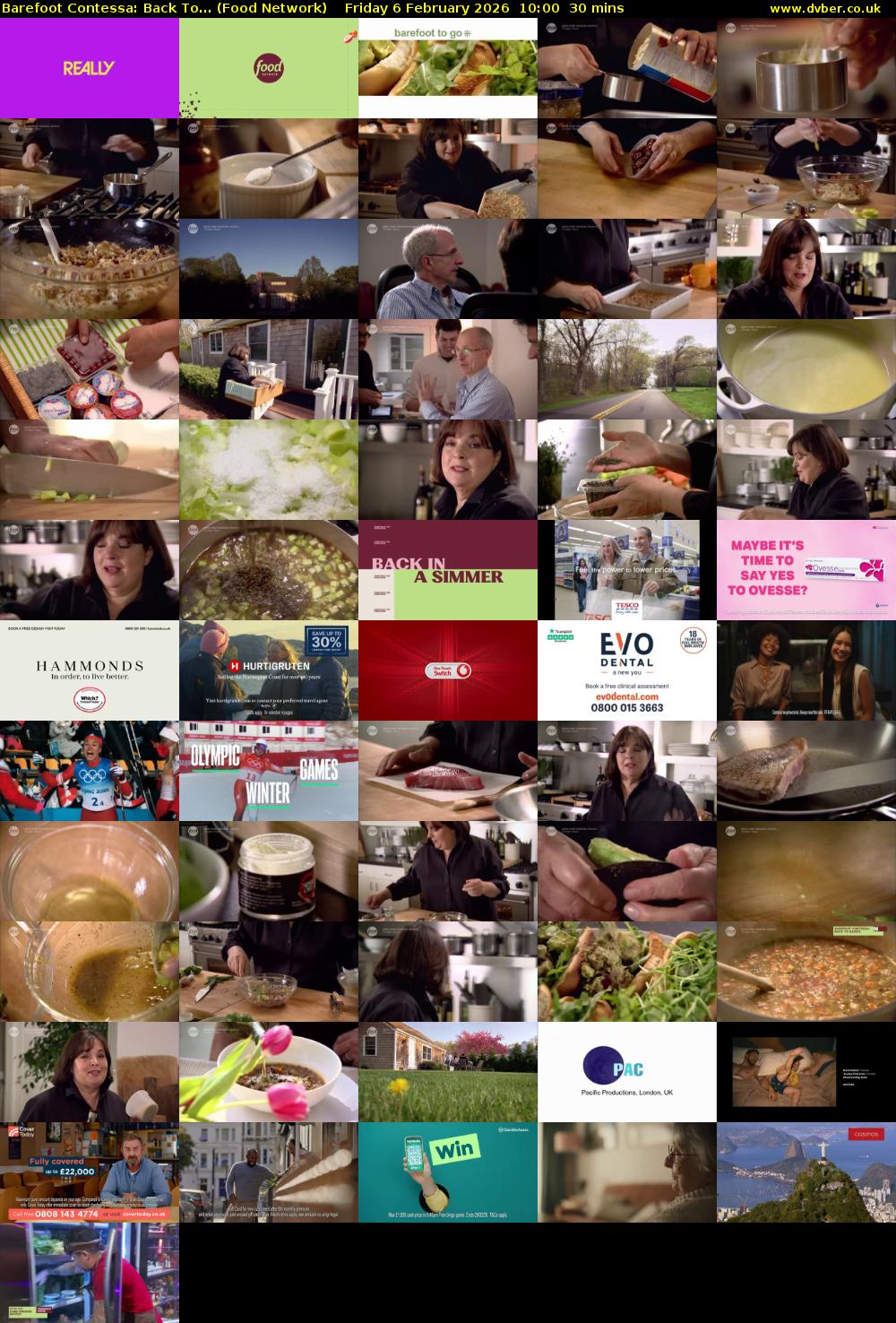 Barefoot Contessa: Back To... (Food Network) Friday 6 February 2026 10:00 - 10:30