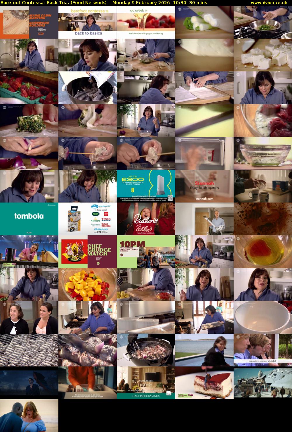 Barefoot Contessa: Back To... (Food Network) Monday 9 February 2026 10:30 - 11:00