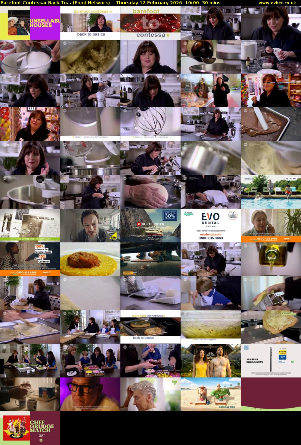 Barefoot Contessa: Back To... (Food Network) Thursday 12 February 2026 10:00 - 10:30