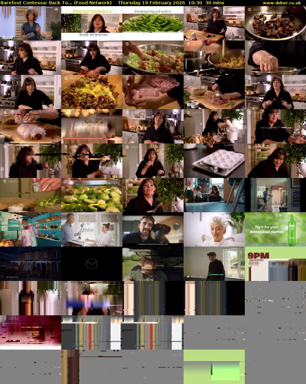 Barefoot Contessa: Back To... (Food Network) Thursday 19 February 2026 10:30 - 11:00