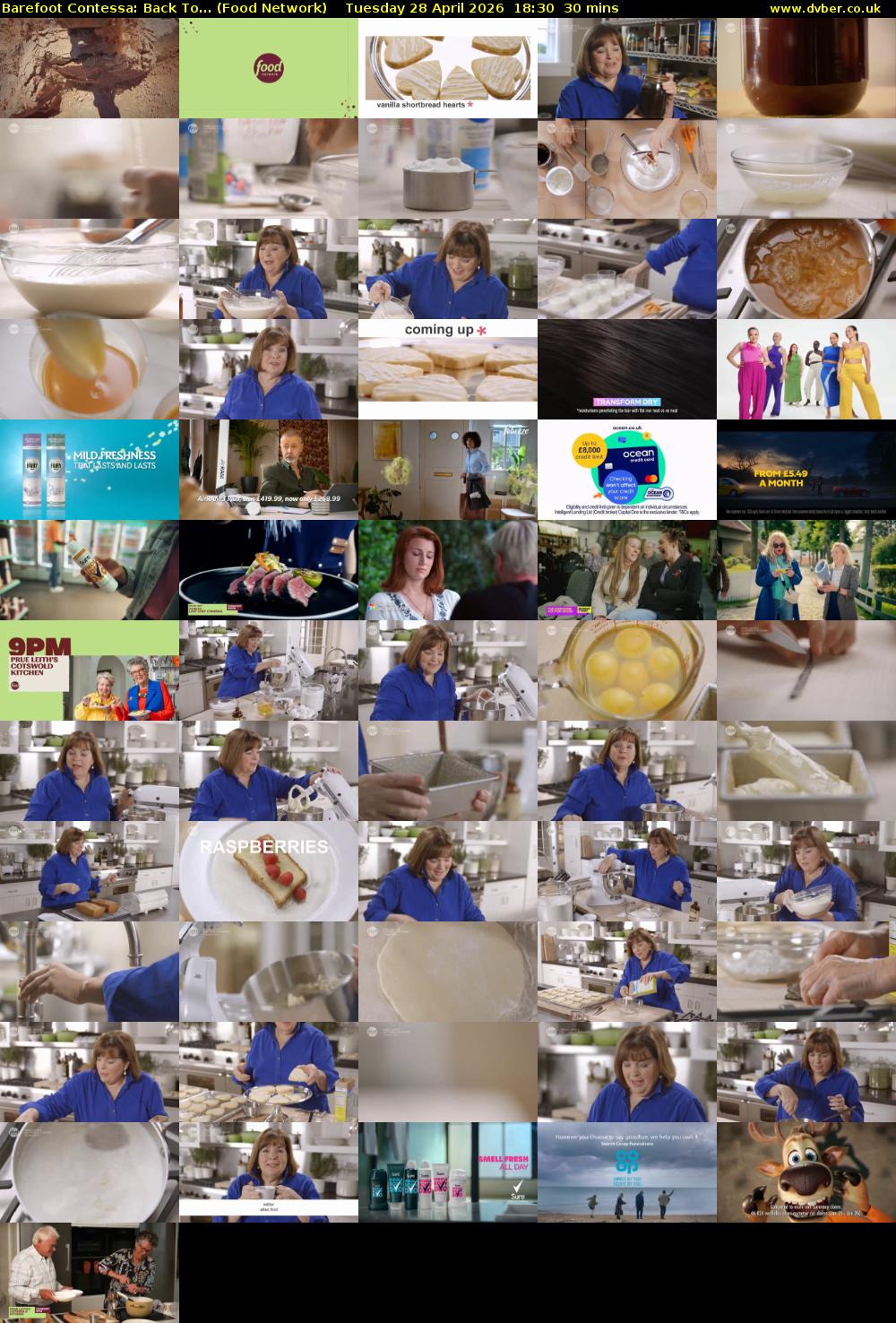Barefoot Contessa: Back To... (Food Network) Tuesday 28 April 2026 18:30 - 19:00