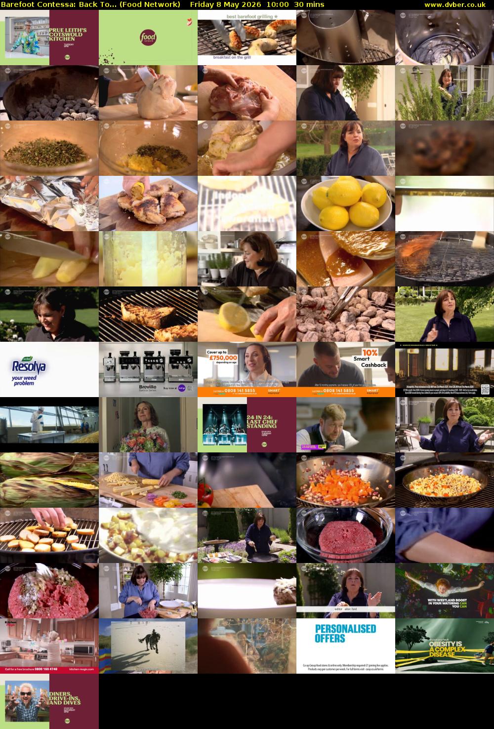 Barefoot Contessa: Back To... (Food Network) Friday 8 May 2026 10:00 - 10:30