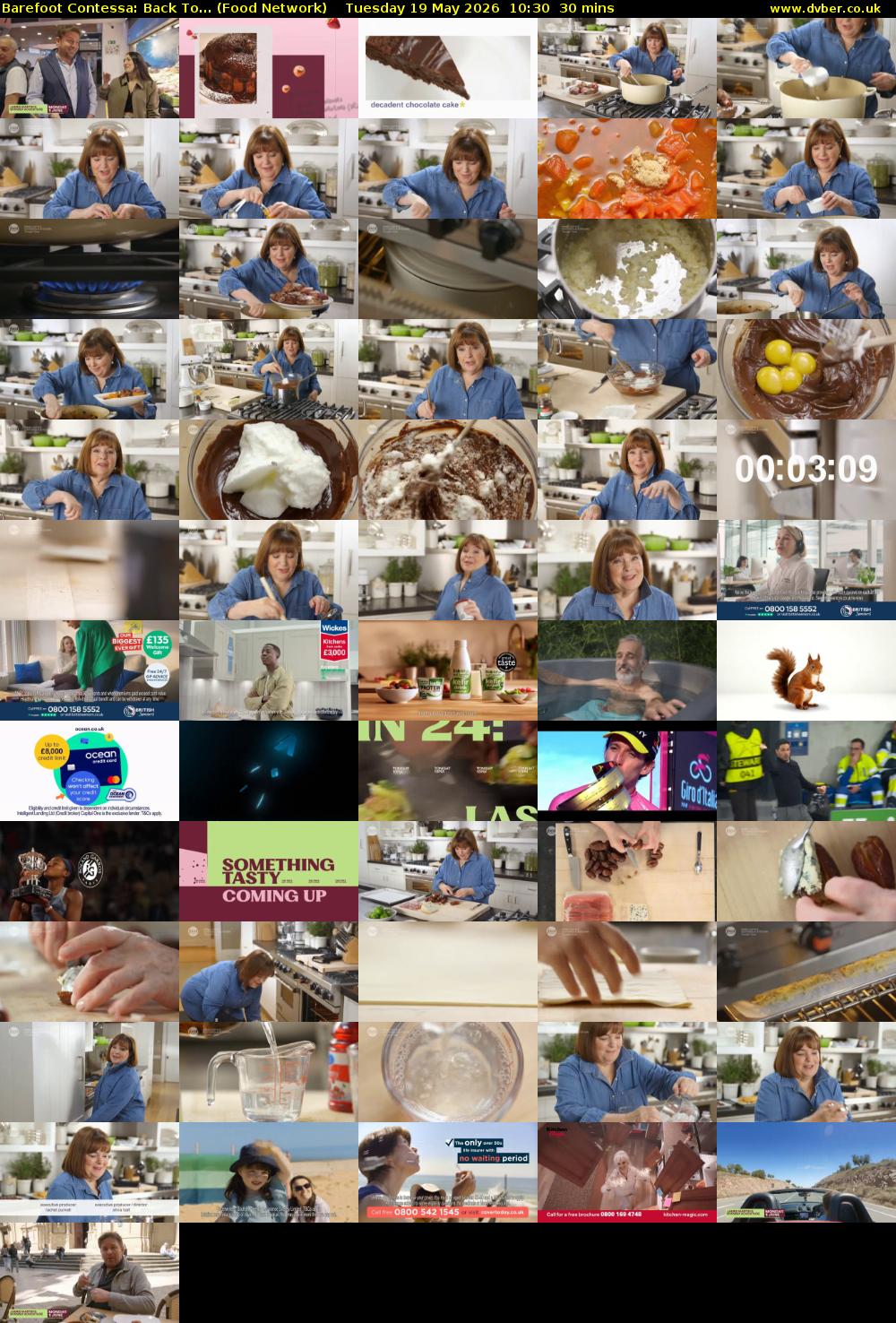 Barefoot Contessa: Back To... (Food Network) Tuesday 19 May 2026 10:30 - 11:00