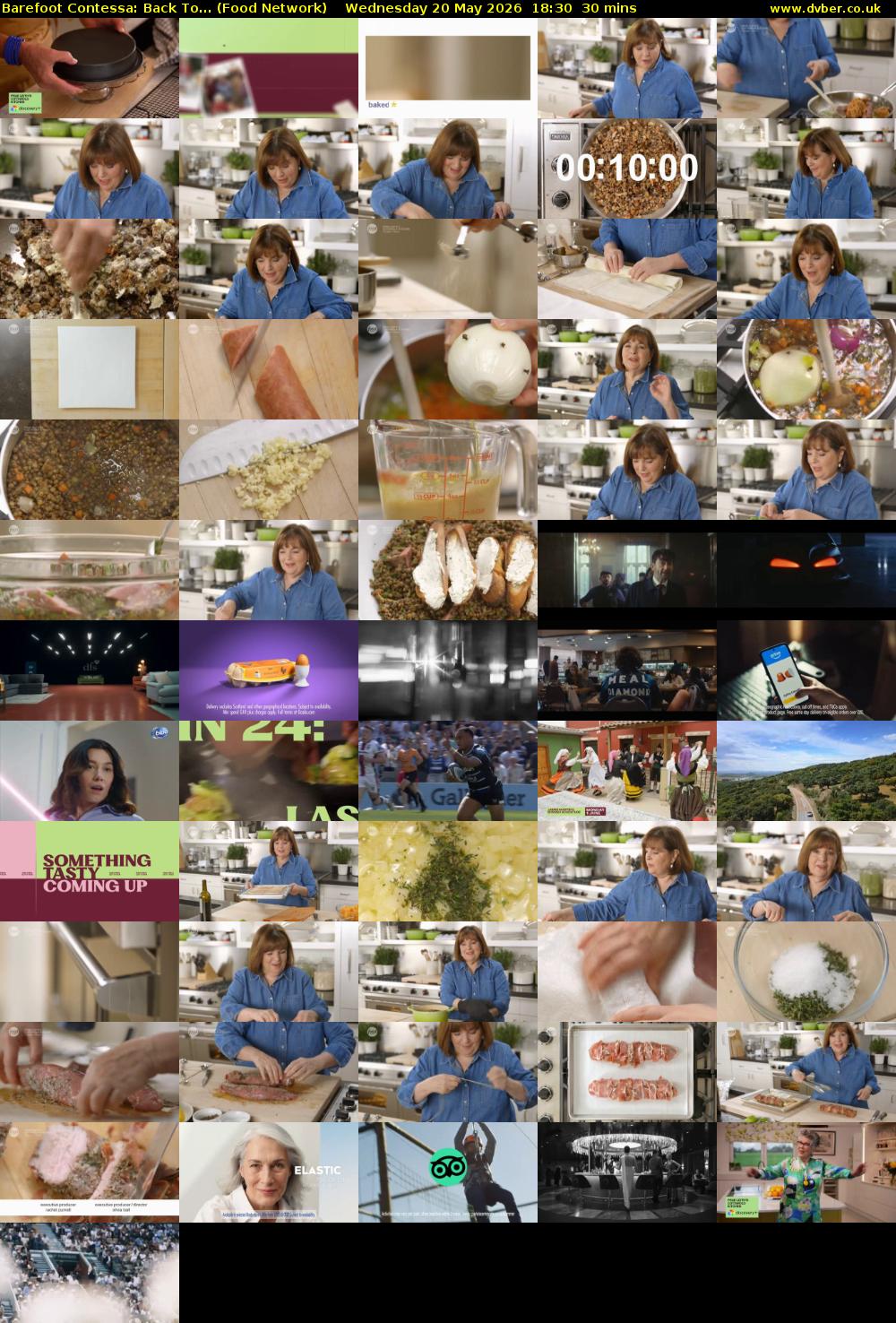 Barefoot Contessa: Back To... (Food Network) Wednesday 20 May 2026 18:30 - 19:00