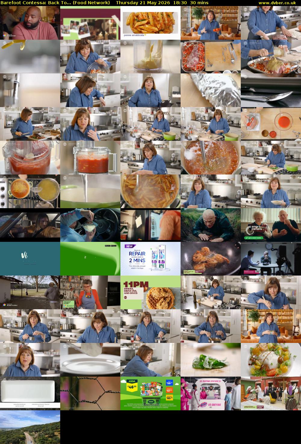 Barefoot Contessa: Back To... (Food Network) Thursday 21 May 2026 18:30 - 19:00