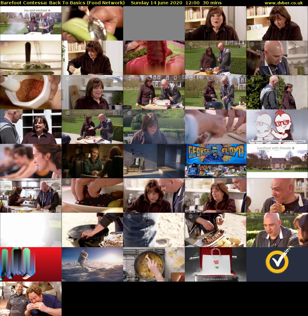Barefoot Contessa: Back to Basics (Food Network) Sunday 14 June 2020 12:00 - 12:30