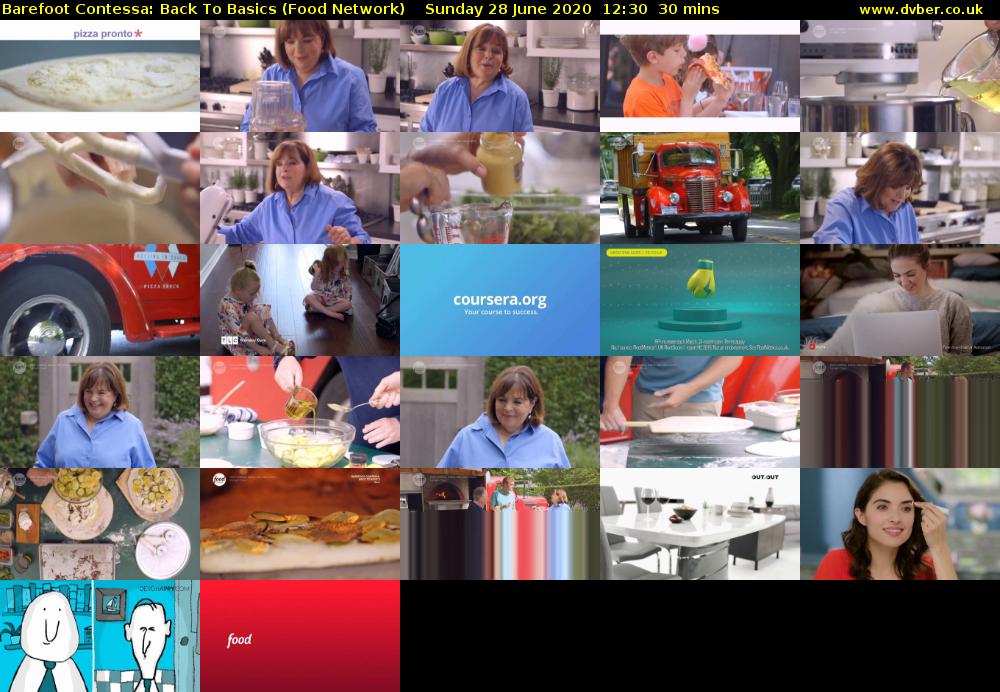 Barefoot Contessa: Back to Basics (Food Network) Sunday 28 June 2020 12:30 - 13:00