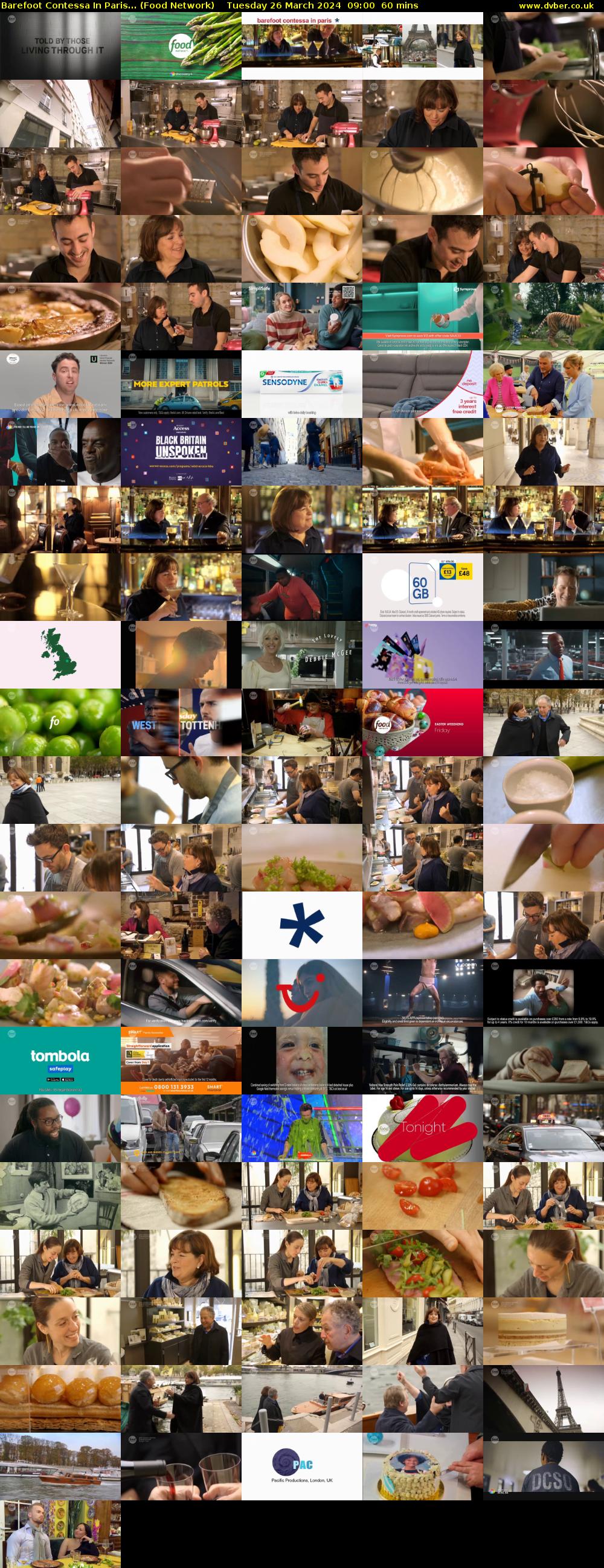 Barefoot Contessa In Paris... (Food Network) Tuesday 26 March 2024 09:00 - 10:00