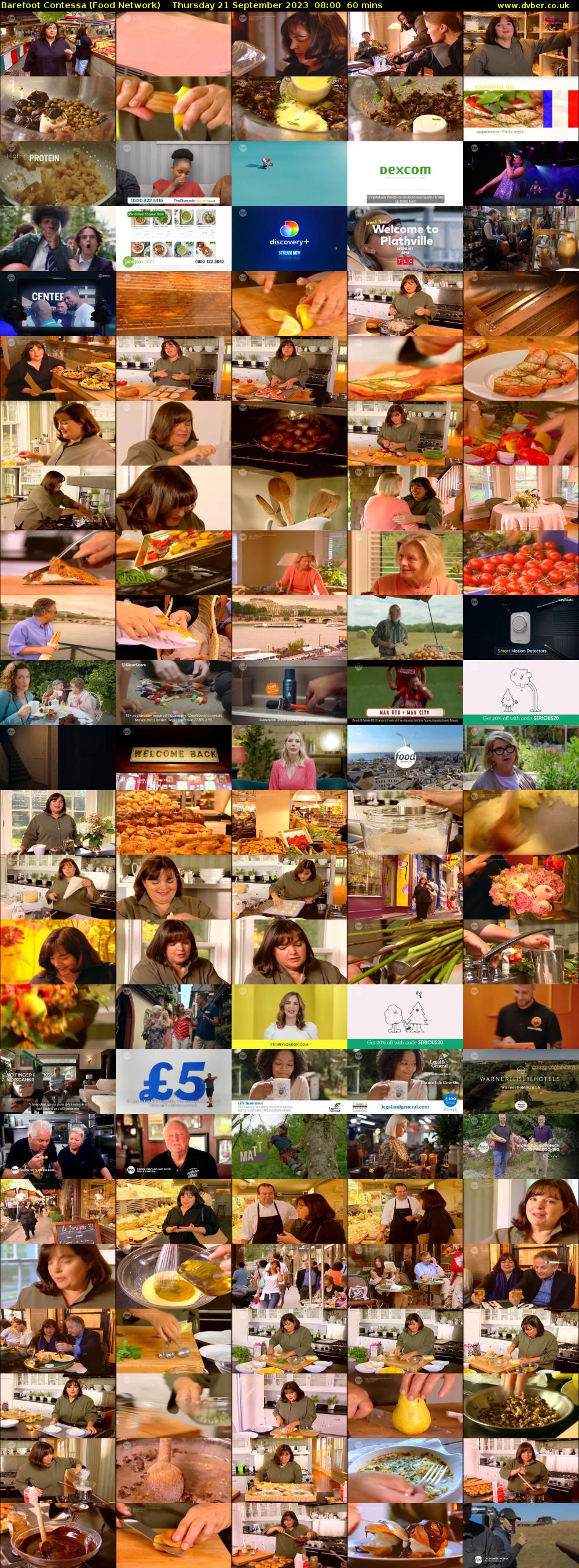 Barefoot Contessa (Food Network) Thursday 21 September 2023 08:00 - 09:00