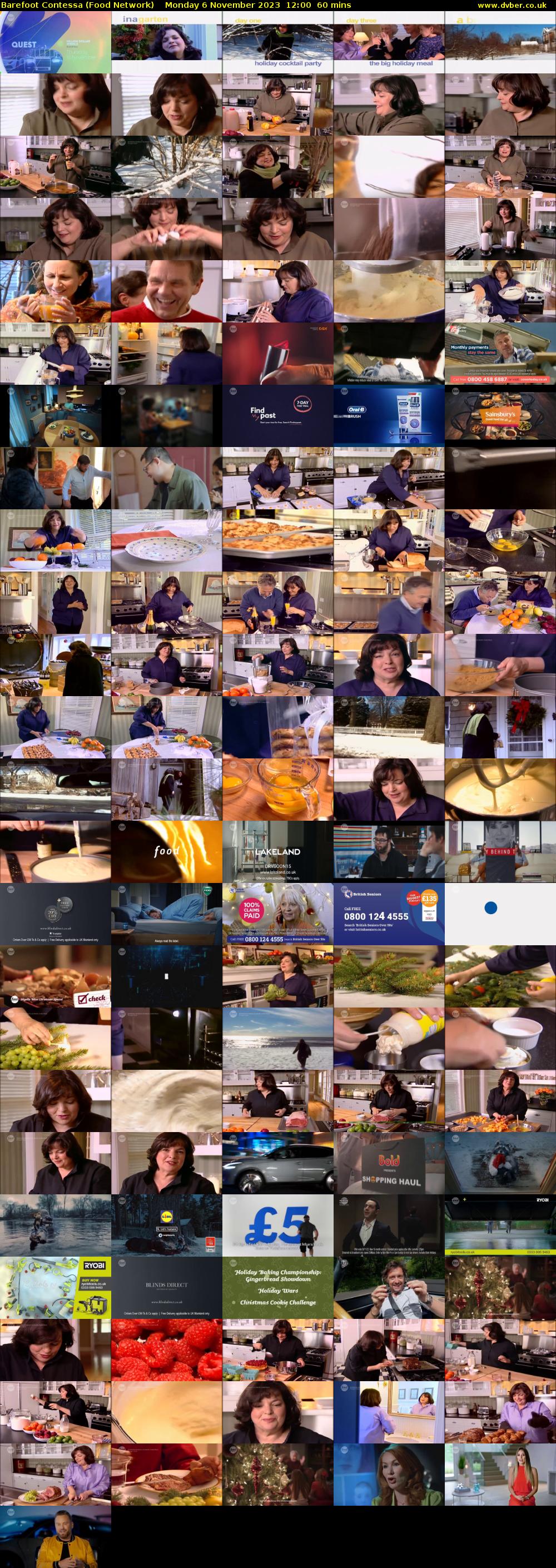 Barefoot Contessa (Food Network) Monday 6 November 2023 12:00 - 13:00