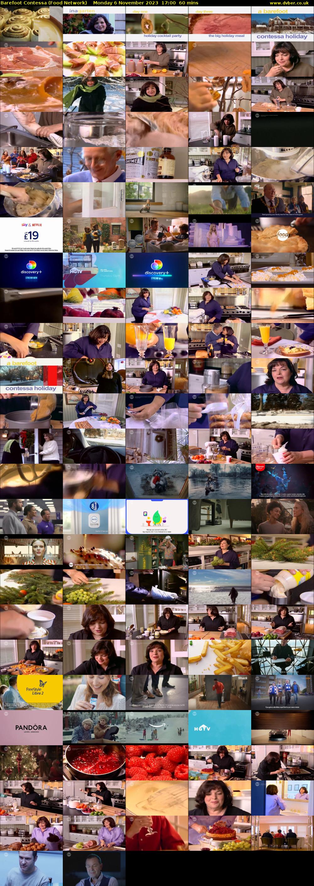 Barefoot Contessa (Food Network) Monday 6 November 2023 17:00 - 18:00
