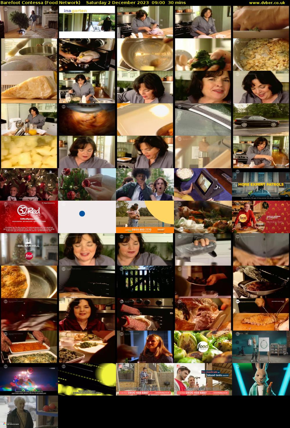Barefoot Contessa (Food Network) Saturday 2 December 2023 09:00 - 09:30