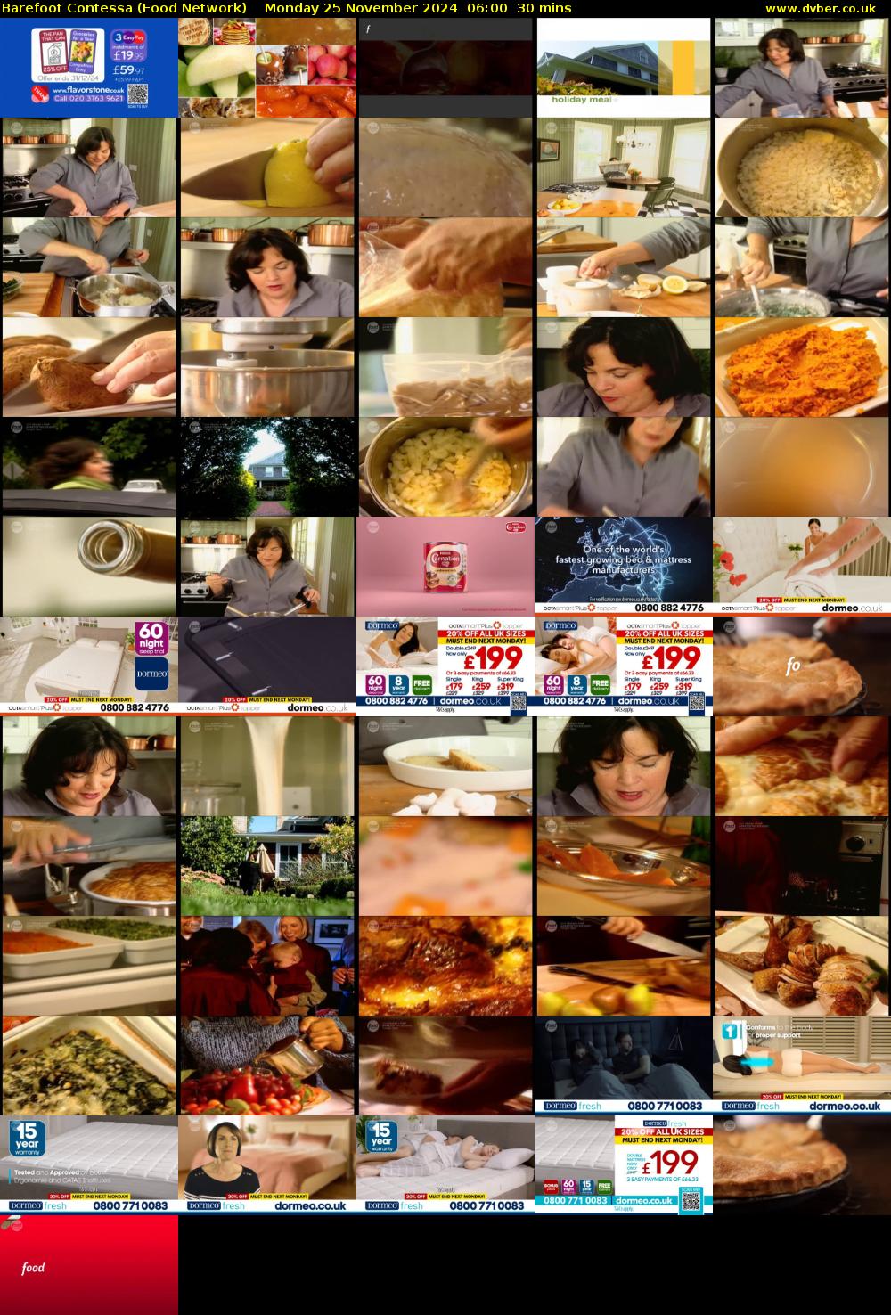 Barefoot Contessa (Food Network) Monday 25 November 2024 06:00 - 06:30