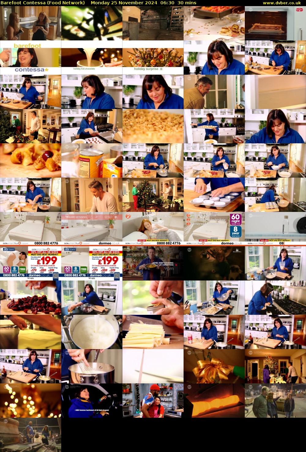 Barefoot Contessa (Food Network) Monday 25 November 2024 06:30 - 07:00