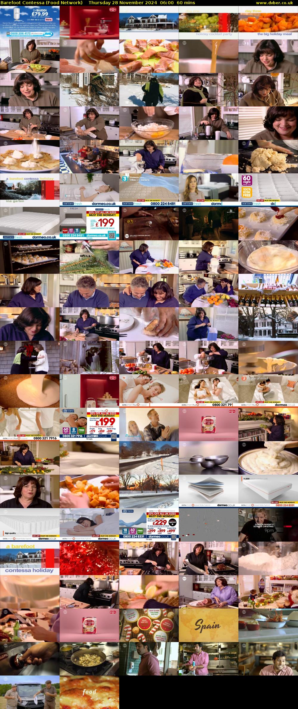 Barefoot Contessa (Food Network) Thursday 28 November 2024 06:00 - 07:00