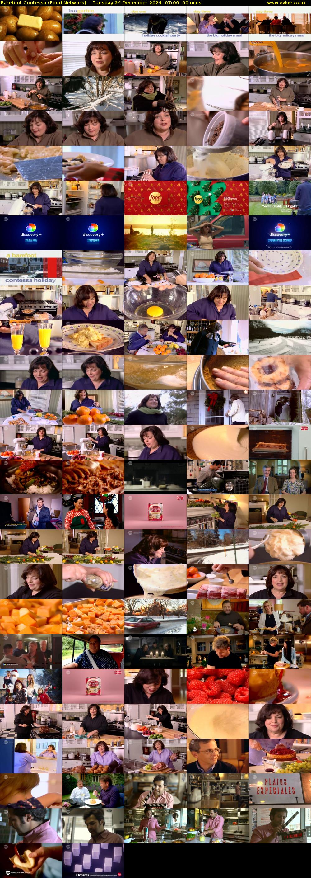 Barefoot Contessa (Food Network) Tuesday 24 December 2024 07:00 - 08:00