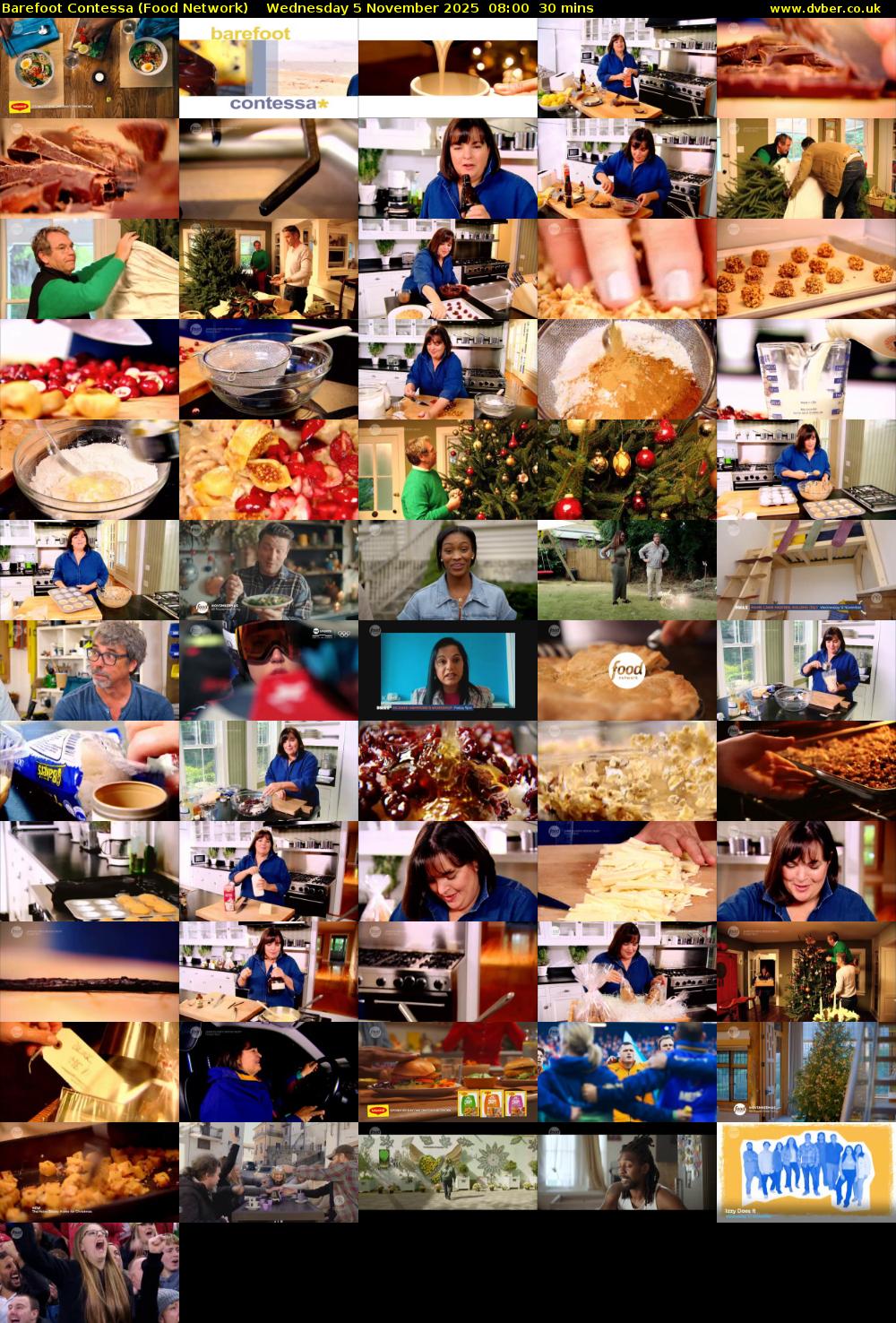 Barefoot Contessa (Food Network) Wednesday 5 November 2025 08:00 - 08:30