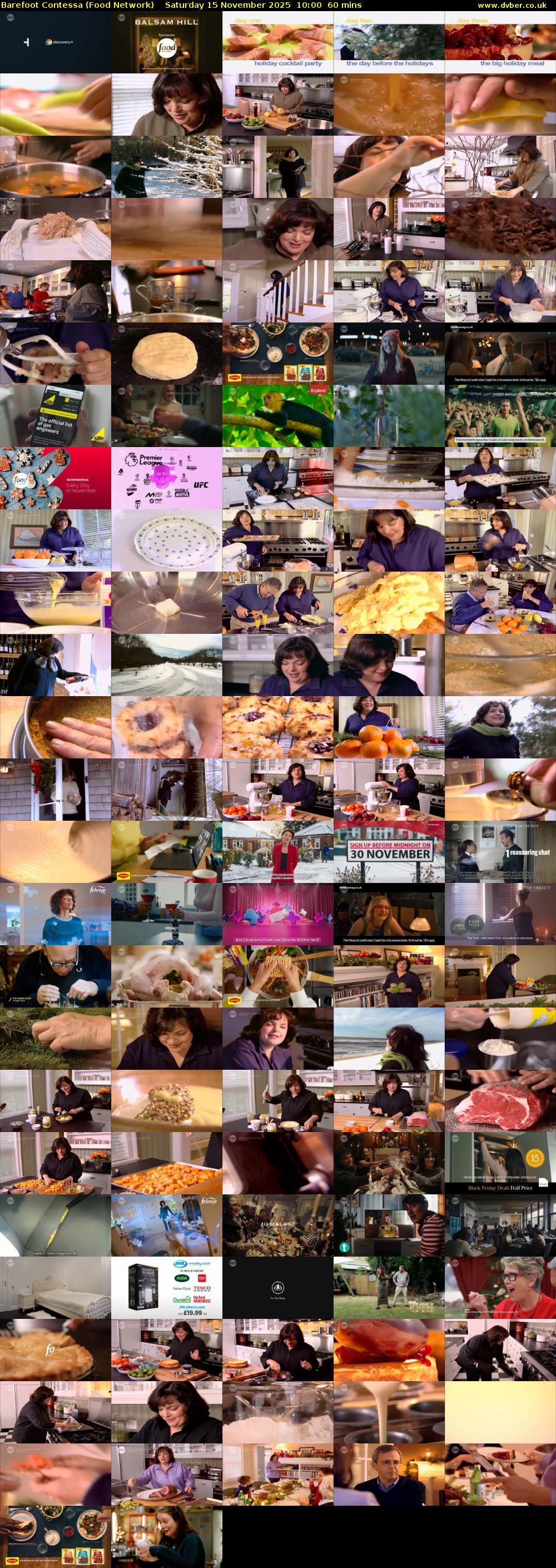 Barefoot Contessa (Food Network) Saturday 15 November 2025 10:00 - 11:00