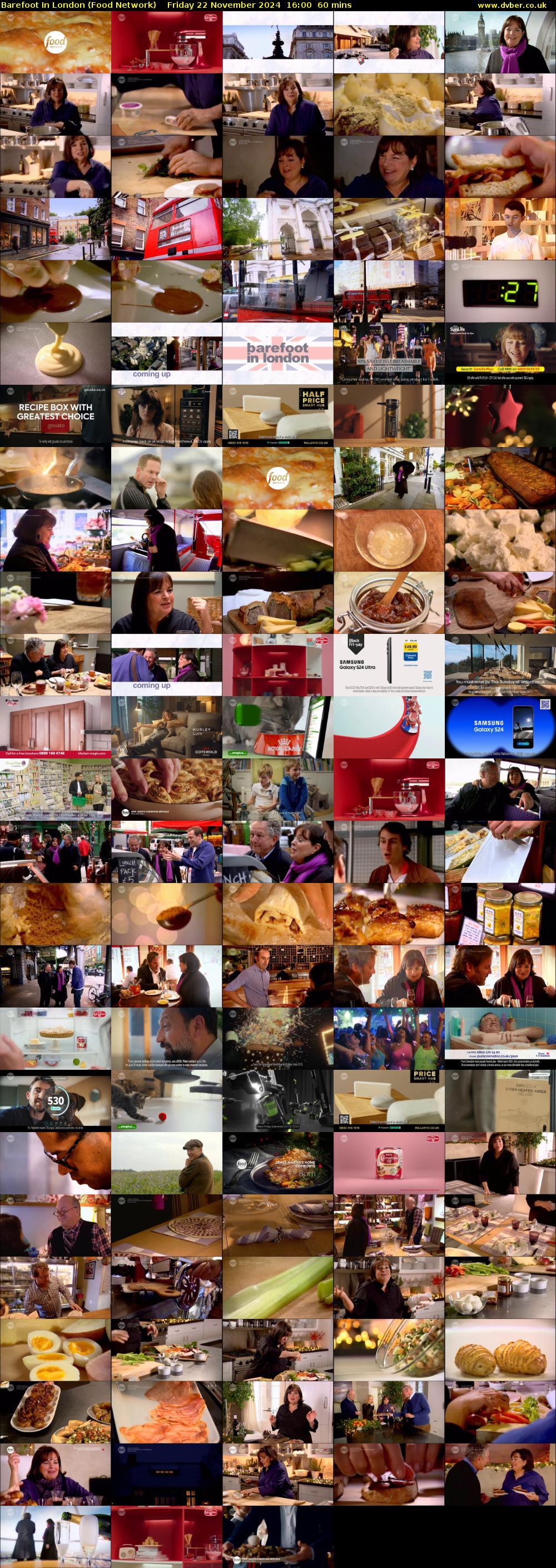 Barefoot In London (Food Network) Friday 22 November 2024 16:00 - 17:00