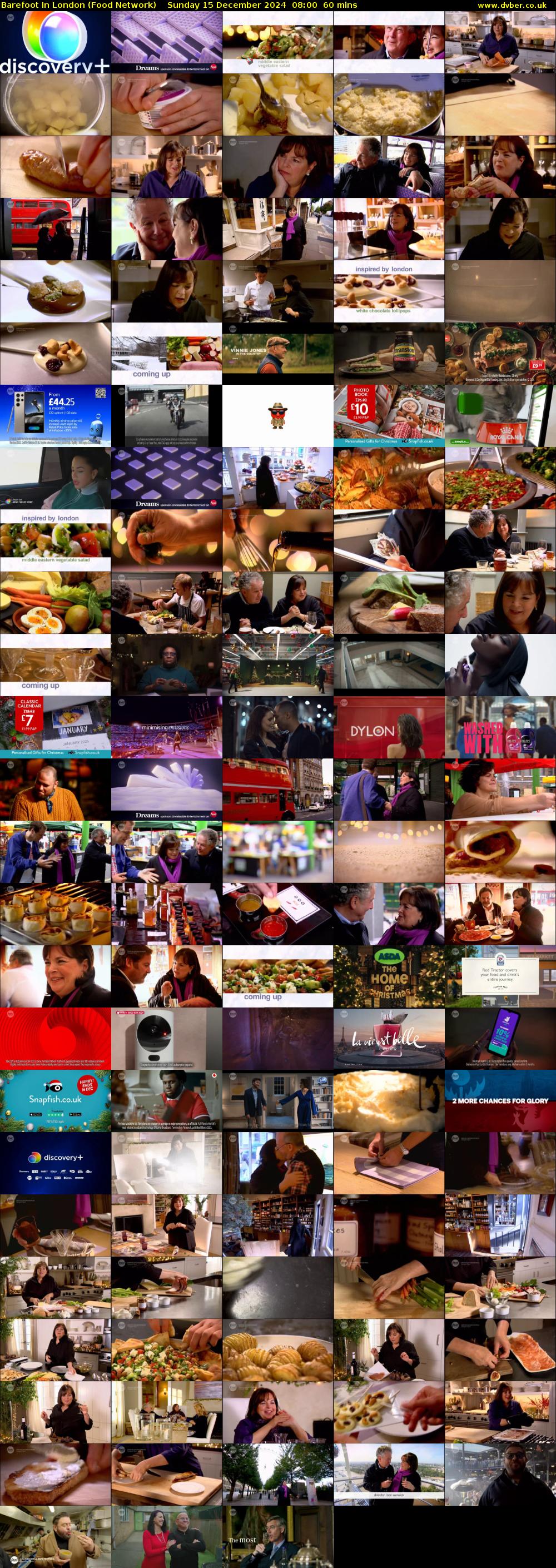 Barefoot In London (Food Network) Sunday 15 December 2024 08:00 - 09:00