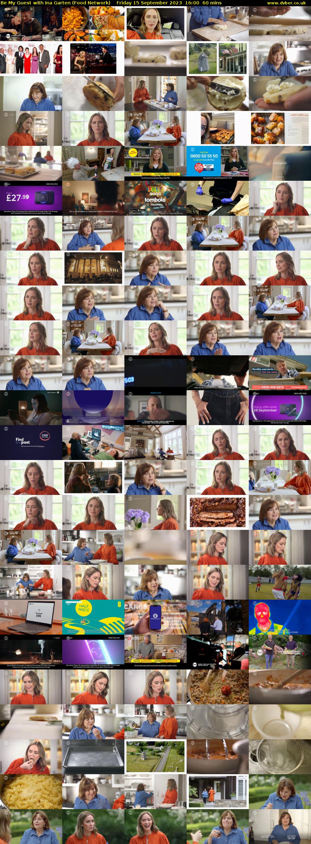 Be My Guest with Ina Garten (Food Network) Friday 15 September 2023 16:00 - 17:00
