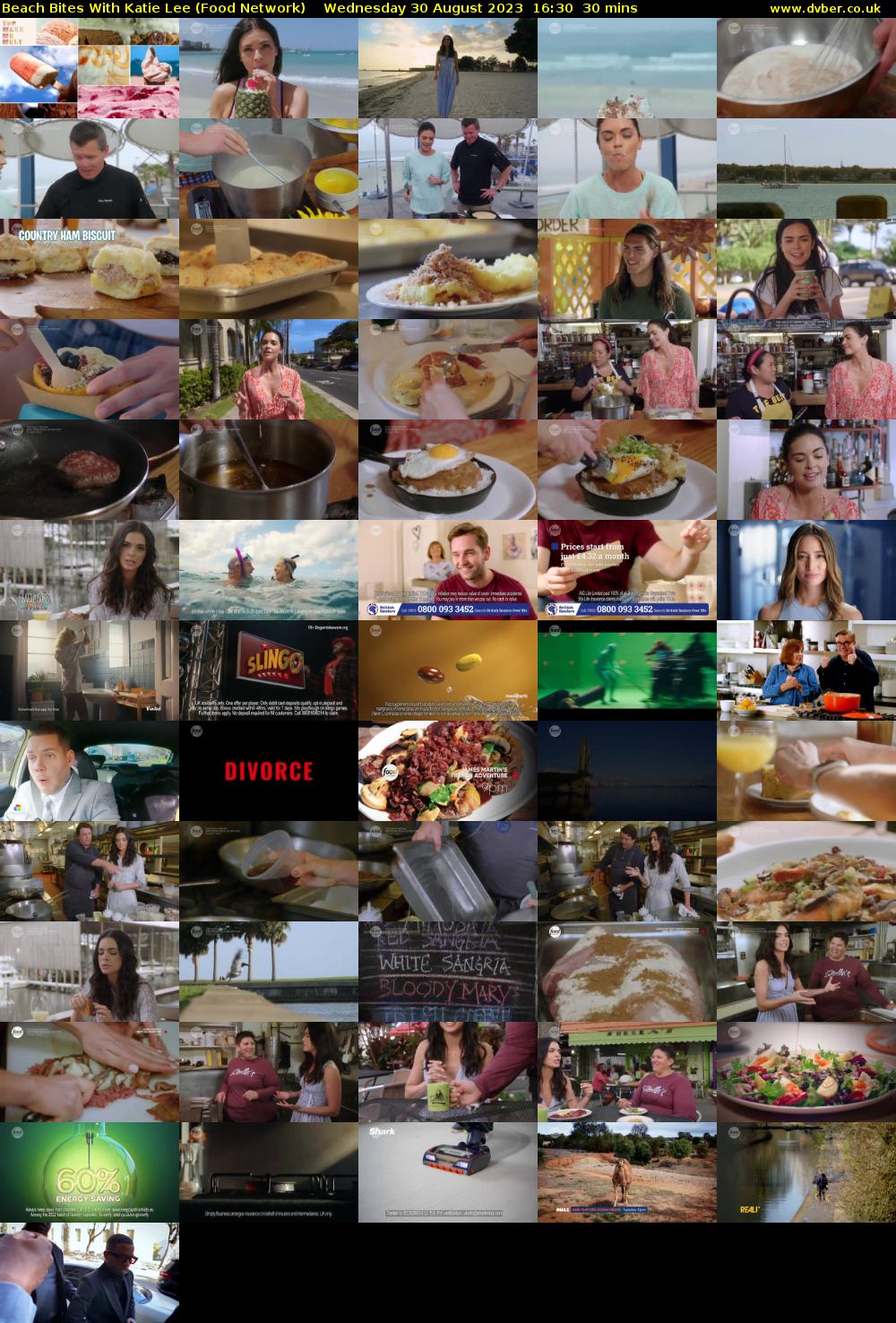 Beach Bites with Katie Lee (Food Network) Wednesday 30 August 2023 16:30 - 17:00