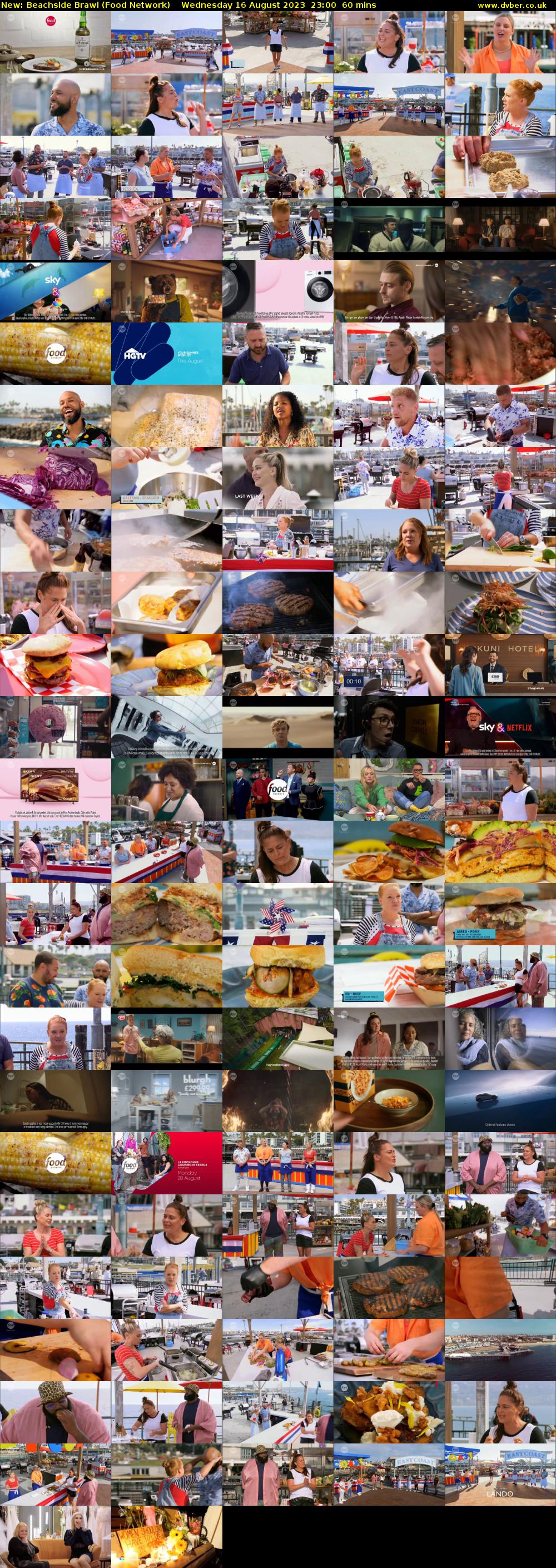 Beachside Brawl (Food Network) Wednesday 16 August 2023 23:00 - 00:00